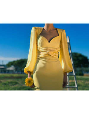 Vestido Fleur Amarillo